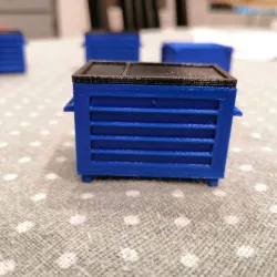Instrumental tumble for garage RC models