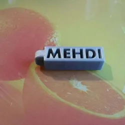 Key ring MEHDI first name