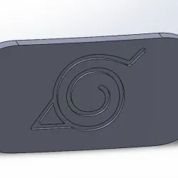 Konoha headband from Naruto