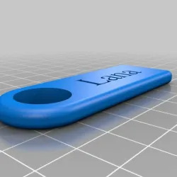 Lana Flat Key Ring