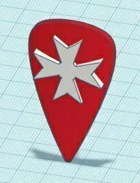 MALTESE CROSS KITE SHIELD