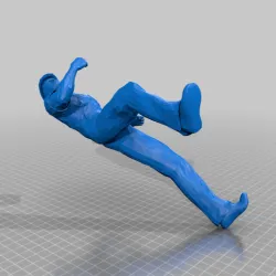 Man kick