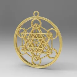 Metatron Pendant - 3D print model