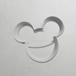 Mickey mouse head outline