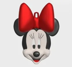 minnie mouse- keychain