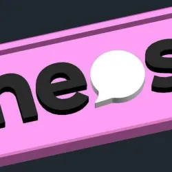 NEOS Österreich - Logo Keychain