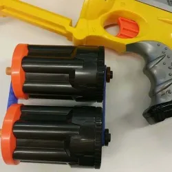 Nerf Maverick dual cylinder/barrel
