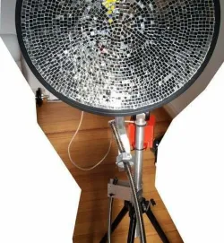 Parabolic Heating System for Camping mobile use