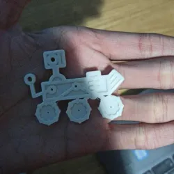 Perseverance Mars Rover Keychain