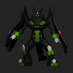 Pokemon - Zygarde 100%(with cuts and as a whole)