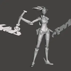 Project Akali 3D Model