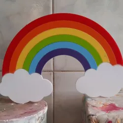 Rainbow Topper