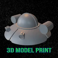 Rick and Morty Spaceship