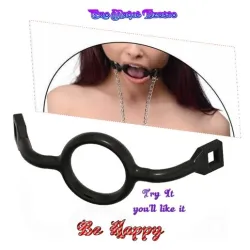 Ring Mouth Gag O-Ring SEXY SLAVE Open Mouth fixing Ring Gag SM bondage TUNNEL for mouth ormg-08 3d print