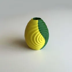 Ripple Vase (Dual Extrusion / 2 Color)