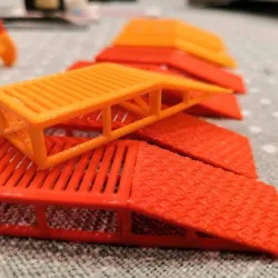 Scaffold for the garage RC models