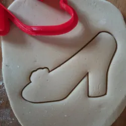 Set 4 cookie cutters unicorniwoman, girl, barbie or mom's day. Shoe, purse, silhouette, lipstick