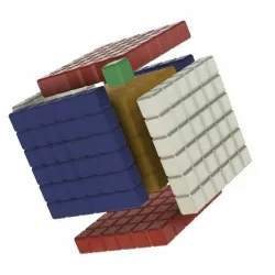 Seven Cube, Six Cube, Five Cube, Unit Cube:  7^3 = 1^3 + 1^3 + 5^3 +6^3