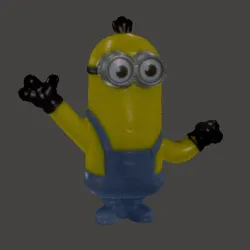 skinny minion stl obj file