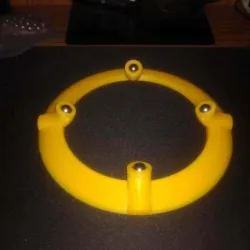Spinning Bowling Ball Holder