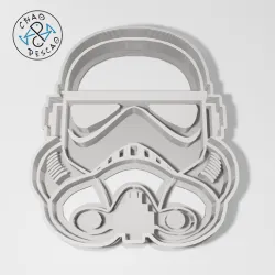 Stormtrooper Head - Star Wars - Cookie Cutter