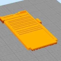 TAMIYA Grasshopper and Hornet battery cover.