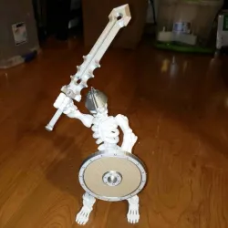 Tinkercad Skeleton Shield and Helm