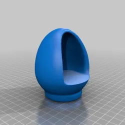 Tiny egg chair