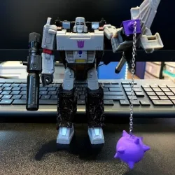 Transformers War for Cybertron Earthrise Megatron Mace Kit