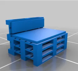 TT Scale 1:120 Hipster pallet furniture