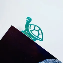 Turtle bookmark book