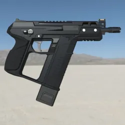 Valorant AMP-11 Frenzy Automatic pistol Default skin. Video game, props, cosplay