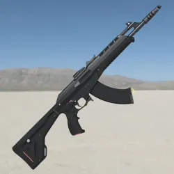 Valorant AR-762 Vandal Assault rifle Default skin. Video game, props, cosplay