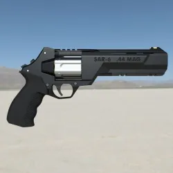 Valorant SAR-6 Sheriff Revolver Default skin. Video game, props, cosplay