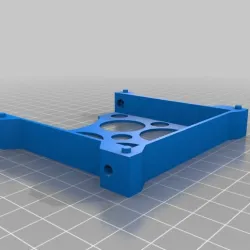 Ver:2.0 Modular multiple HDD 2.5"/ SSD rack tray holder stand container DIN Rail