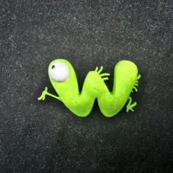 W - Monster letter