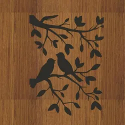 WALL DECORATION BIRD