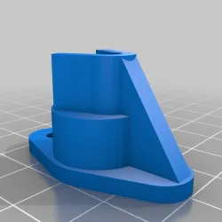 Wire drying shelf support with FreeCAD source