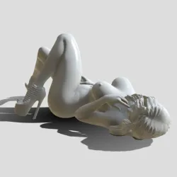 Woman figure nude
