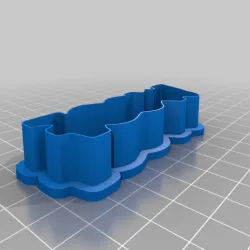 Woof cookie cutter