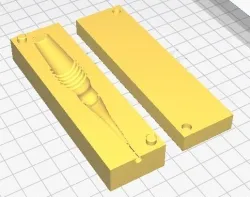 Xslayer lure mold