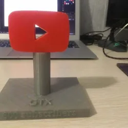 Youtube Trophy (600 abo ) GTX