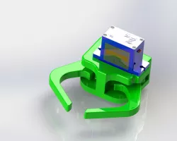 3D Printed robotic arm gripper