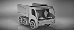 3d puzzle truck