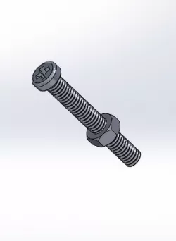 #4-40 Nut & Bolt Assembly