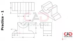 50 CAD Exercise Drawing