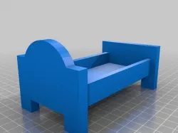A Single bed for a Doll's House