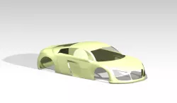Audi R8 Body