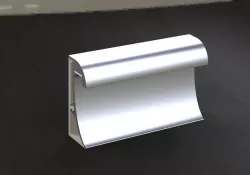 Baseboard/skirting board with LED light chain. (Inv 2018)