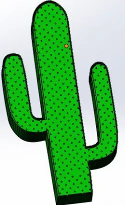 Cactus Shaped Led Lamp